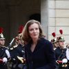 Nathalie Kosciusko-Morizet - Arrivées pour la passation de pouvoir entre E.Macron et F.Hollande au palais de l'Elysée à Paris le 14 mai 2017. © Stéphane Lemouton / Bestimage
