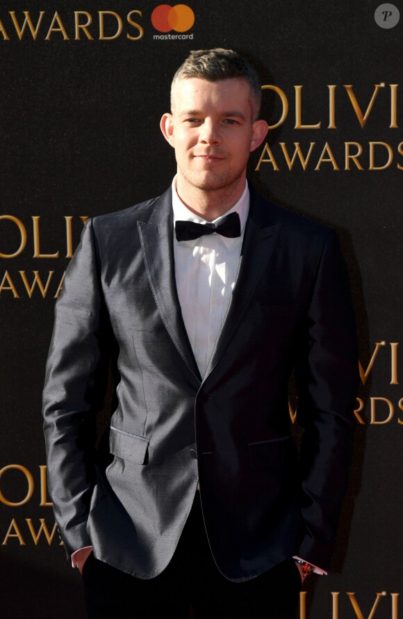 Russell Tovey à la cérémonie des Olivier Awards à Londres, le 9 avril 2017