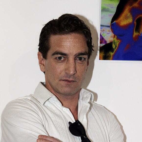 Ludovic Chancel - Vernissage de l'exposition "Miroirs fétiches – Play the Cards" par Julia Alethea Etedi au Patio Opéra à Paris, le 8 juin 2015.
