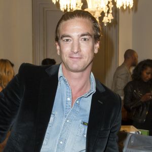 Ludovic Chancel ( fils de Sheila) - Soirée Stella & Dot en faveur de l'opération "Octobre rose" à Paris le 15 octobre 2015.