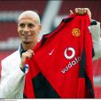 Rio Ferdinand à Manchester en 2002.