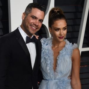 Jessica Alba et son mari Cash Warren - After party des Oscars soirée Vanity Fair au Wallis Annenberg Center for the Performing Arts à Berverly Hills, le 26 février 2017. © Chris Delmas/Bestimage