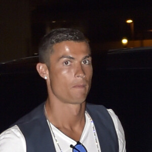 Cristiano Ronaldo assiste à l'inauguration du restaurant Zela à Ibiza le 17 juillet 2017.