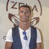 Cristiano Ronaldo assiste à l'inauguration du restaurant Zela à Ibiza le 17 juillet 2017.