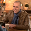 Julie et Stéphane lors des speed dating de "L'amour est dans le pré 2017" sur M6. Le 10 juillet 2017.