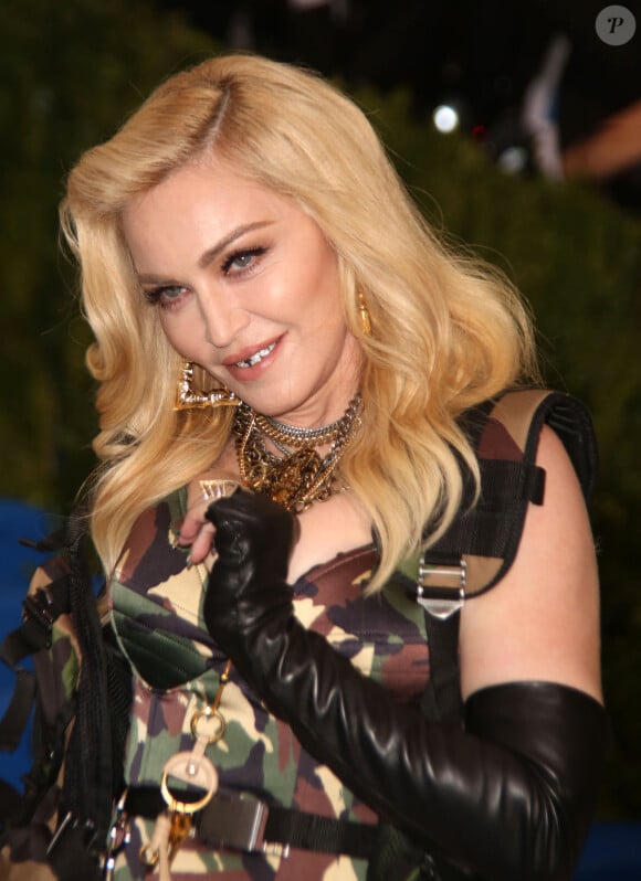 Madonna au MET 2017 Costume Institute Gala sur le thème de "Rei Kawakubo/Comme des Garçons: Art Of The In-Between" à New York le 1er mai 2017. © Sonia Moskowitz/Globe Photos via ZUMA Wire
