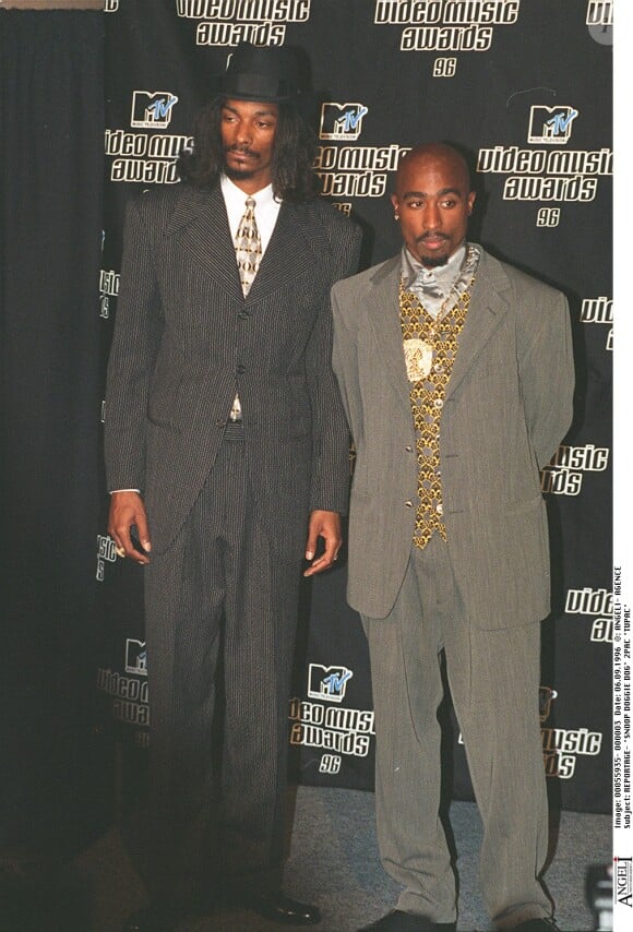 Snoop Doggie Dogg et 2Pac aux MTV Video Music Awards le 6 septembre 1996
