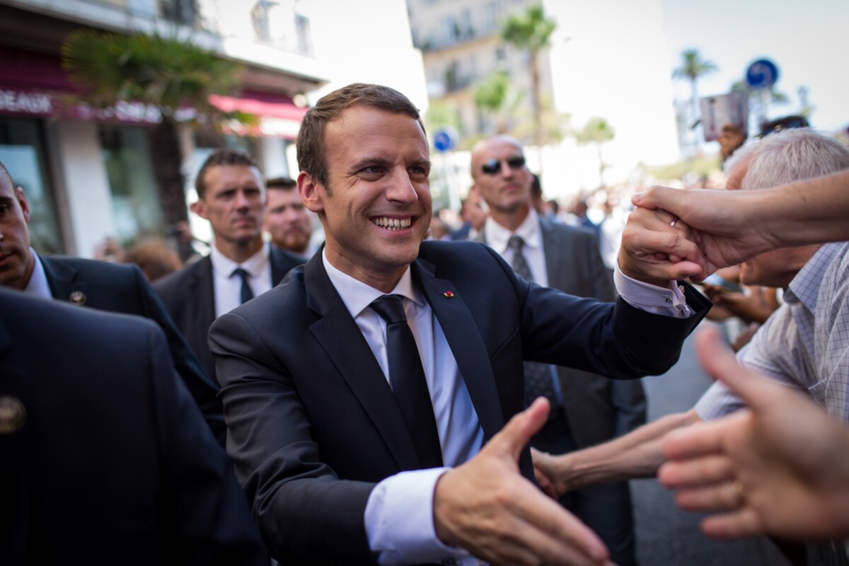 Photo : Le président de la République Emmanuel Macron - Le président de ...