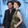 Kit Harington et sa compagne Rose Leslie lors de la première de la saison 7 de 'Game of Thrones' au Disney Concert Hall à Los Angeles, le 12 juillet 2017.
