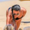 Exclusif - Lea Michele sur une plage à Kihei à Hawaii, le 1er juillet 2017