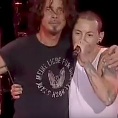 Chris Cornell chante avec Chester Bennington
