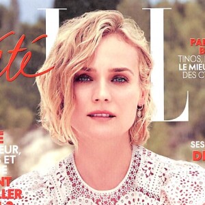 Couverture du magazine "Elle" en kiosques le 21 juillet 2017