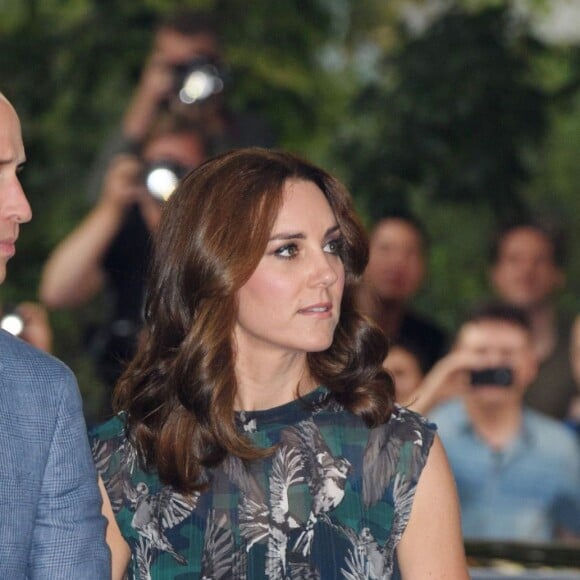 Le prince William et Kate Middleton, duc et duchesse de Cambridge, visitaient le 20 juillet 2017 la Clarchens Ballhaus, la plus ancienne salle de bal de Berlin, dans le cadre de leur visite officielle en Allemagne.