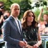 Le prince William et Kate Middleton, duc et duchesse de Cambridge, ont visité le 20 juillet 2017 la Clärchens Ballhaus, la plus ancienne salle de bal de Berlin, dans le cadre de leur visite officielle en Allemagne.