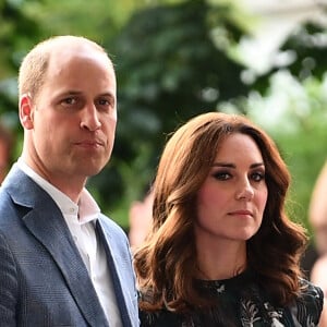 Le prince William et Kate Middleton, duc et duchesse de Cambridge, ont visité le 20 juillet 2017 la Clärchens Ballhaus, la plus ancienne salle de bal de Berlin, dans le cadre de leur visite officielle en Allemagne.