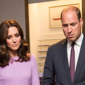 Le prince William et Kate Middleton en visite au musée Maritime à Hambourg, le 21 juillet 2017.