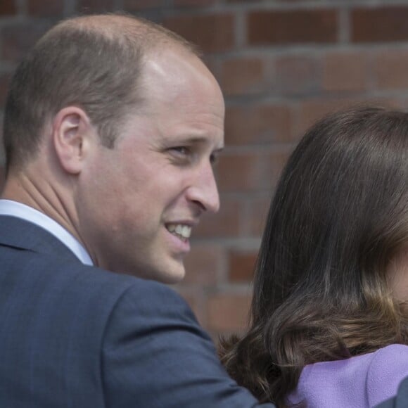 Le prince William et Kate Middleton en visite au musée Maritime à Hambourg, le 21 juillet 2017.