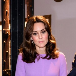 Le prince William et Kate Middleton en visite au musée Maritime à Hambourg, le 21 juillet 2017.