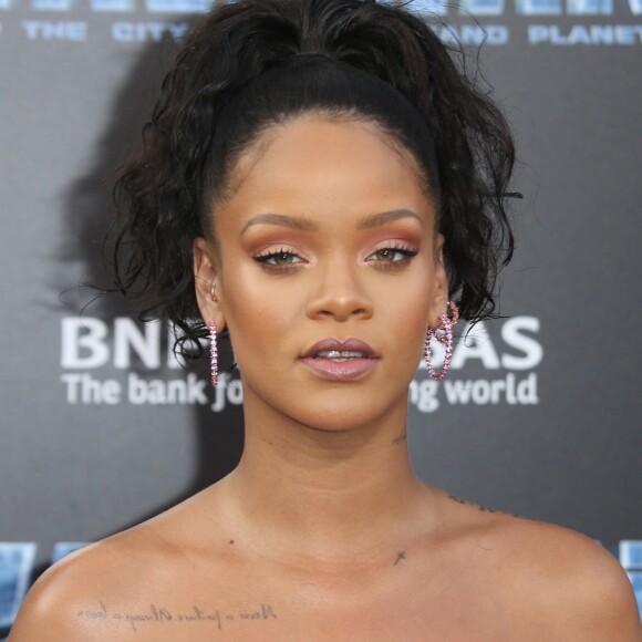 Rihanna lors de la première de ''Valerian'' au TCL Chinese Theatre à Los Angeles, le 17 juillet 2017.