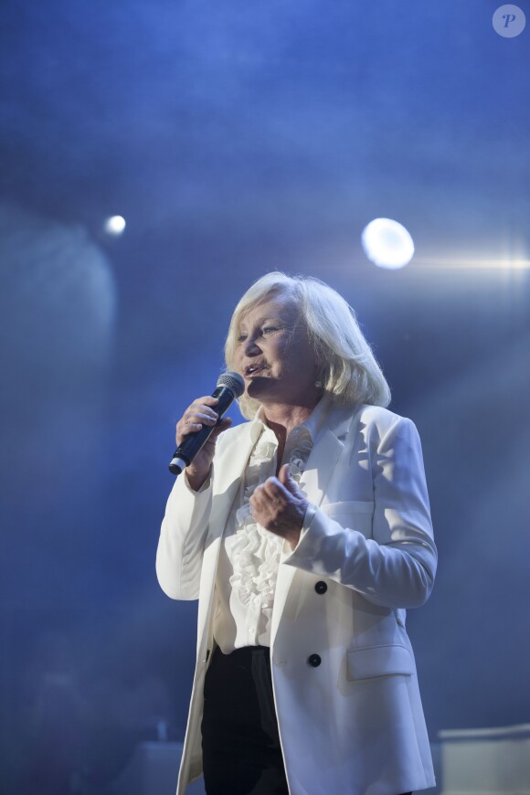Exclusif - Michèle Torr - Concert Enfant Star & Match à la pinède Gould à Juan Les Pins, France, le 8 juillet 2017. © JLPPA/Bestimage
