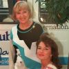Jacqueline Cartier et Nicole Calfan à Paris en 1996.
