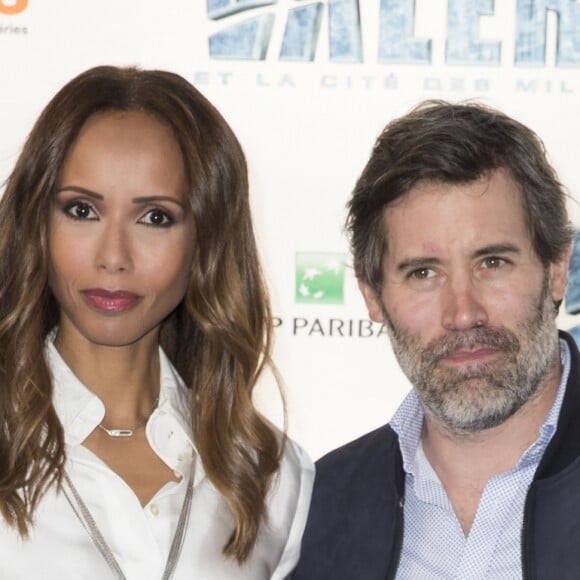 Sonia Rolland et son compagnon Jalil Lespert - Avant-première du film "Valérian et la Cité des mille planètes" de L. Besson à la Cité du Cinéma à Saint-Denis, le 25 juillet 2017. © Olivier Borde/Bestimage