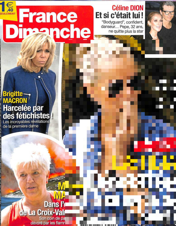 Magazine "France Dimanche", en kiosques le 28 juillet 2017.