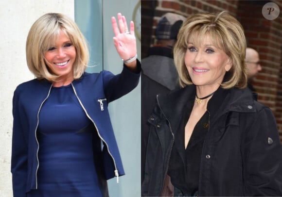 Brigitte Macron et Jane Fonda sosies ?