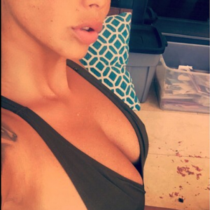 Photo d'Amber Rose. Avril 2017.