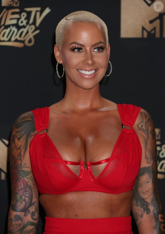 Amber Rose aux 2017 MTV Movie And TV Awards à Los Angeles, le 7 mai 2017.