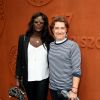 Thierry Frémont et sa femme Gina au village des Internationaux de Tennis de Roland Garros à Paris le 7 juin 2017 © Cyril Moreau-Dominique Jacovides/Bestimage