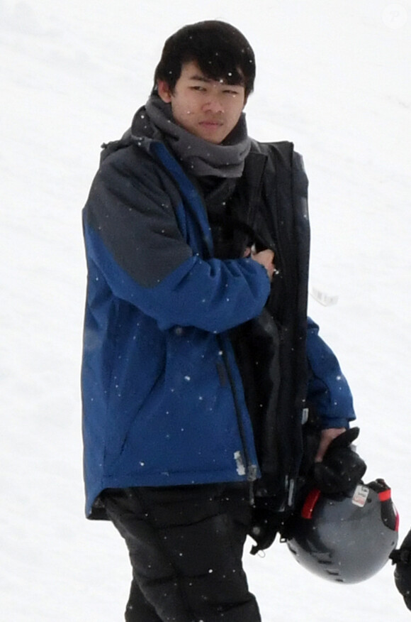 Maddox Jolie-Pitt en vacances au ski dans le Colorado en décembre 2016