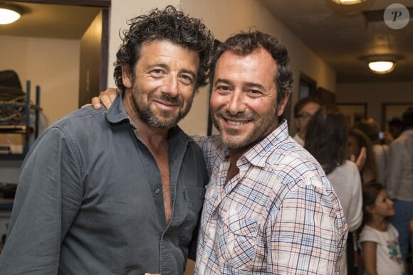 Exclusif - Patrick Bruel et Bernard Montiel - M. Jonasz Quartet - Rire à Ramatuelle au Festival de Ramatuelle, le 6 août 2017. © Cyril Bruneau / Bestimage