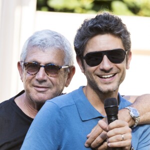 Exclusif - Michel Boujenah et Vérino pendant les répétitions - Rire à Ramatuelle au festival de Ramatuelle le 5 aout 2017. © Cyril Bruneau / Bestimage