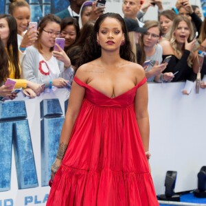 Rihanna à l'avant-première de 'Valerian' au Cineworld à Leicester Square à Londres, le 24 juillet 2017.