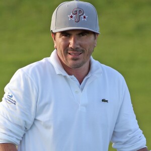 Franck Pedretti au trophée Novotel des personnalités au golf de Saint-Quentin-en-Yvelines en octobre 2012
