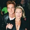 Sheila et son fils Ludovic Chancel au club Queen à Paris en janvier 1998