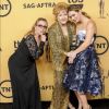 Carrie Fisher, Debbie Reynolds et Billie Lourd aux Screen Actors Guild Awards 2015.