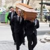 Obsèques de Christian Millau en la basilique Notre-Dame du Perpétuel Secours à Paris le 16 août 2017.