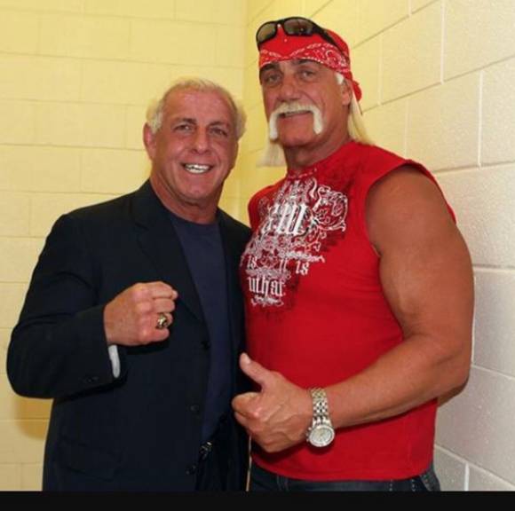 Ric Flair et Hulk Hogan, photo Instagram.