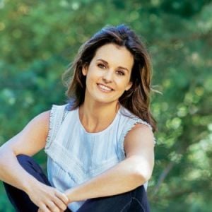 Faustine Bollaert en couverture du numéro de TV Magazine du 20 au 26 août 2017.