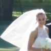 Exclusif - Image du mariage de Derek Jeter et Hannah Davis, le 9 juillet 2016 dans la Napa Valley. Le couple a accueilli le 17 août 2017 son premier enfant, une fille.