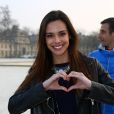 Marine Lorphelin - 29ème course du coeur pour soutenir le don d'organes à Paris le 18 mars 2015.