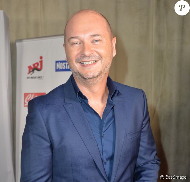 Sébastien Cauet - Conférence de rentrée du groupe NRJ au Musée du Quai Branly à Paris le 14 septembre 2016.