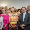 La reine Maxima des Pays-Bas visite un foyer de sans-abri à Delft aux Pays-Bas le 22 août 2017.