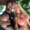 Rich Piana et sa compagne Chanel Jansen en vacances à Cancun, photo Instagram du 23 juin 2017. Le bodybuilder est mort à 46 ans le 25 août 2017.