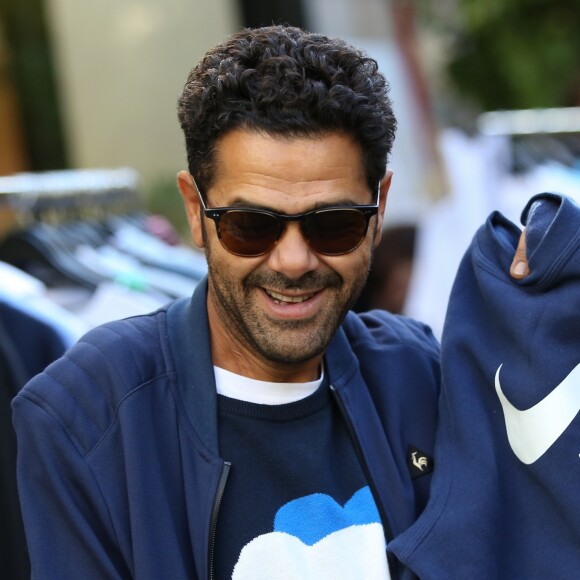 Exclusif - Jamel Debbouze - J.M Weston organise un vide grenier caritatif au profit de l'association "CéKeDuBonheur", association présidée par Hélène Sy. Paris, le 2 octobre 2016. © Cyril Moreau/Bestimage
