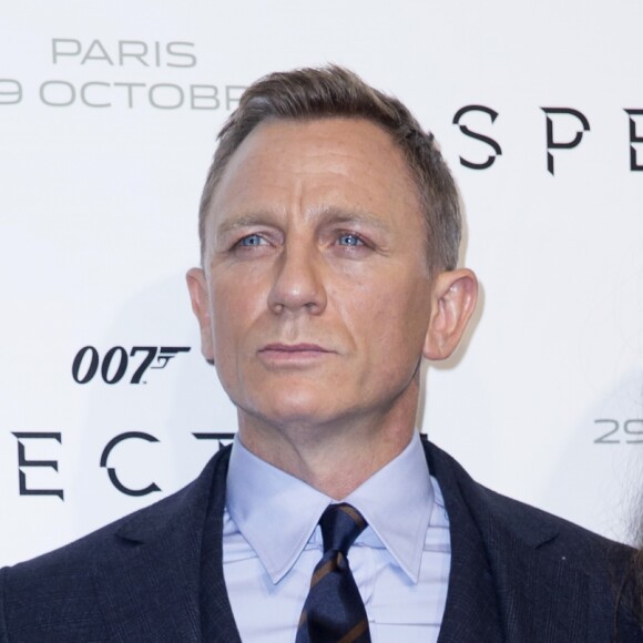 Léa Seydoux, Daniel Craig et Monica Bellucci - Première du film "007 Spectre" au Grand Rex à Paris, le 29 octobre 2015.