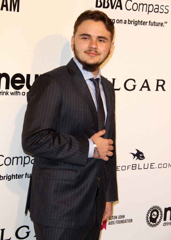 Prince Jackson - People à la 25ème soirée Elton John AIDS foundation au West Hollywood Park à West Hollywood, le 26 février 2017.