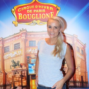 Exclusif - Elodie Gossuin au nouveau spectacle du cirque Bouglione, au cirque d'hiver à Paris, le 8 octobre 2016. © CVS/Bestimage